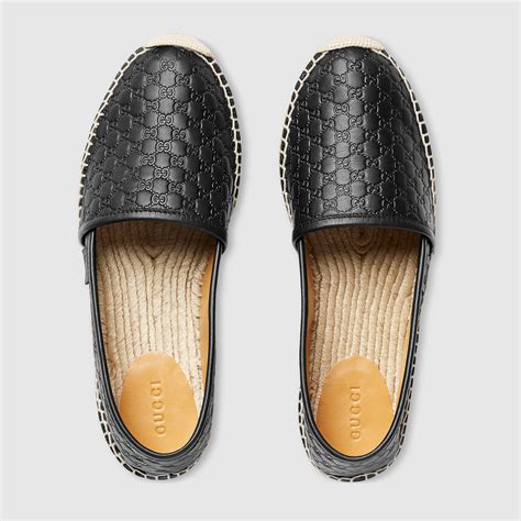 gucci shoes women espadrille|Gucci espadrilles denim.